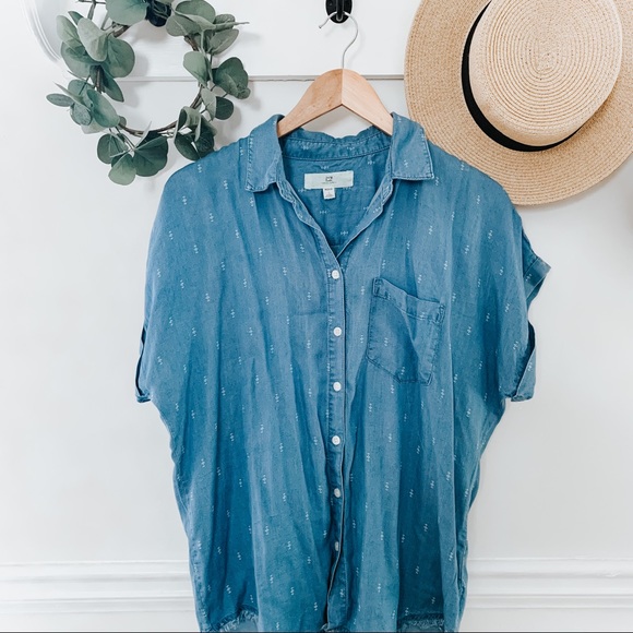 Denim Button Down - Picture 1 of 8